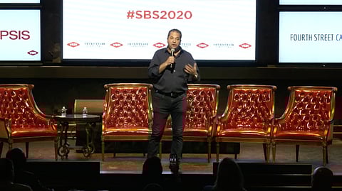 Wayne Kimmel speaks at the Sports Betting Summit presented by SeventySix Capital during CES 2020