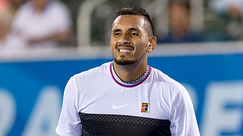 Nick Kyrgios, top-seed at the Delray Beach Open.