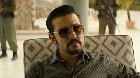 Diego Luna as Miguel Ángel Félix Gallardo on 'Narcos: Mexico' on Netflix