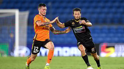 Newcastle Jets in action