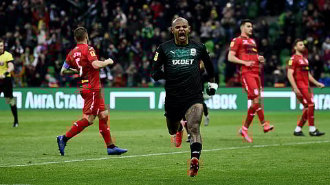 FC Krasnodar in action vs FC Ufa