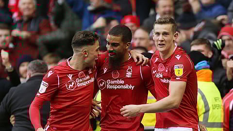 Nottingham Forest in action