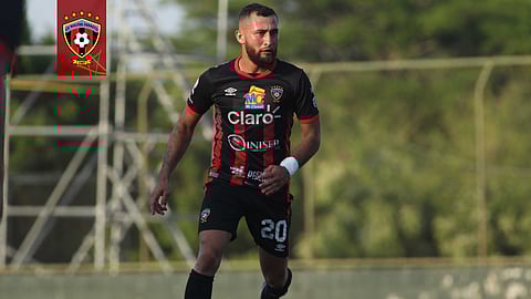 Jason Castellón of Deportivo Walter Ferreti