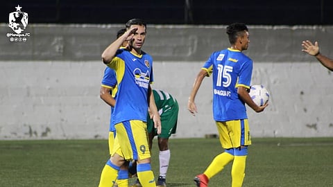 Managua Fútbol Club in action