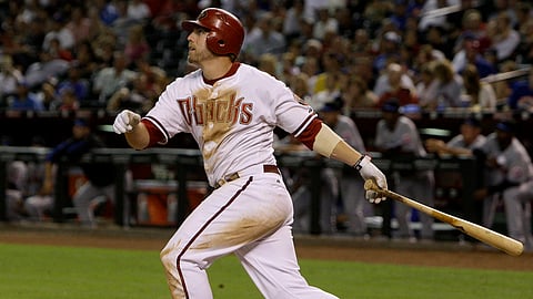 Mark Reynolds homers against the Mets in the 2010 season, a year in which he also whiffed quite a few times