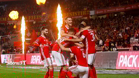Benfica in action