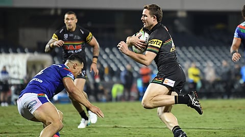 Penrith Panthers' Billy Burns in action