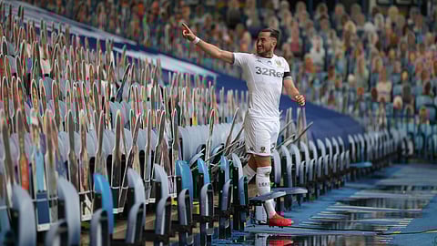 Jack Harrison in action for Leeds United