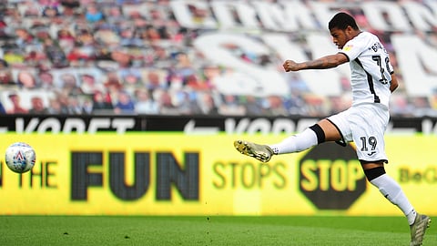 Swansea City's Rhian Brewster.