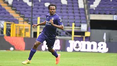 Percy Tau in action for Anderlecht