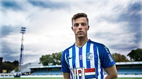 Jorn Vancamp of FC Eindhoven