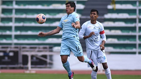 Club Bolivar in action