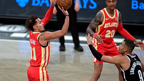 Atlanta Hawks guard Trae Young.
