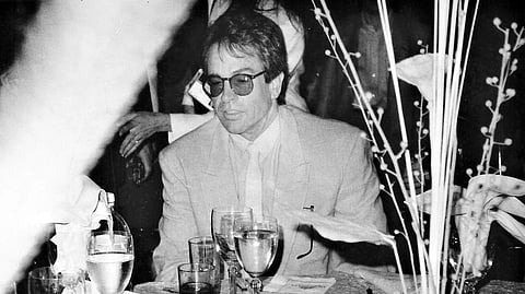 Warren Beatty at the 'Party of the Century' on June 27, 1988, at Trump Plaza Hotel & Casino in Atlantic City