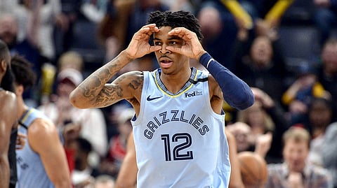Memphis Grizzlies guard Ja Morant can see Fats has been on a roll.