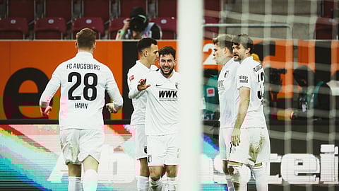 FC Augsburg in action