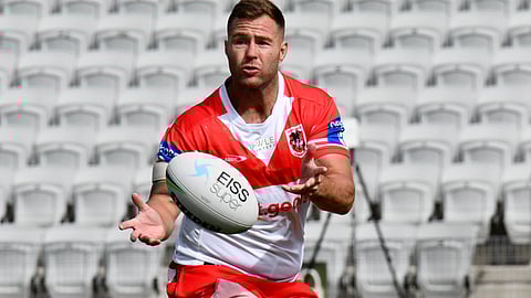 The Illawarra Dragons prepare for Manly.