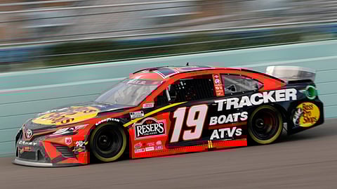 The Eckel 4 like Martin Truex Jr., and the 19 car to win in Las Vegas.