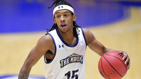 Damian Chong Qui of Mount St. Mary's.