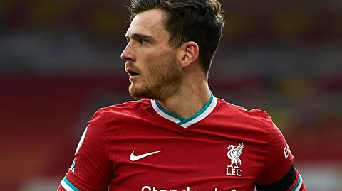 Andrew Robertson of Liverpool was the only Red to play every Premier League game this season.