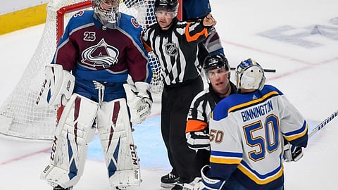 Let's not get chippy, fellas – Avs vs. Blues.