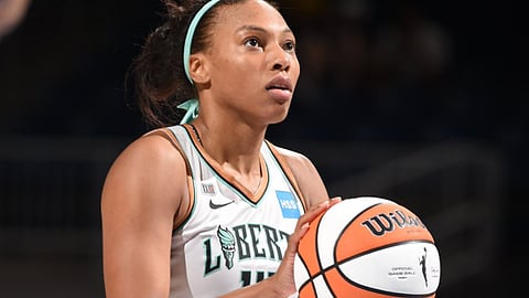 Betnijah Laney of the Liberty has been lighting it up over the last few games.