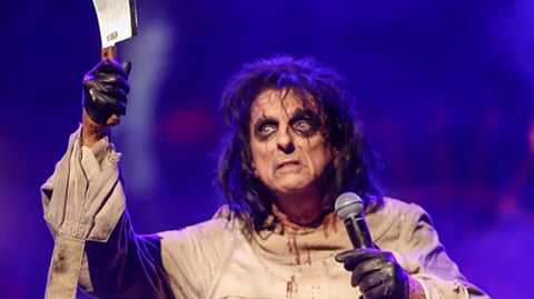 Alice Cooper performs at the Ocean Resort on Sept. 17.