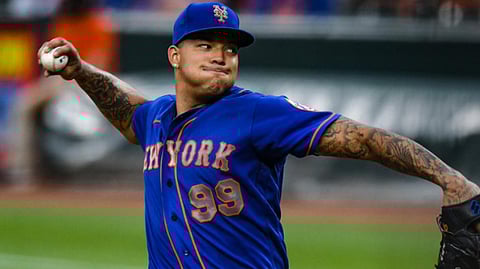 Taijuan Walker is on the hill tonight for the Mets.