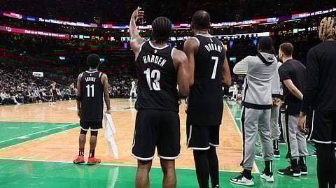 The Nets' Big 3 have so far been too much to handle for the Celtics' Big 1.