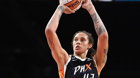 Mercury rising (for a jump shot): Brittney Griner.