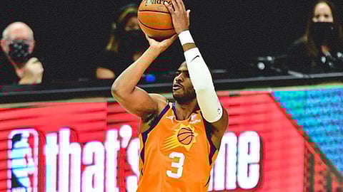 Chris Paul looks for his first NBA title against the Milwaukee Bucks.