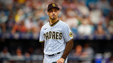Blake Snell of the San Diego Padres