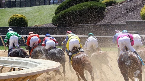 Racing at Charles Town.