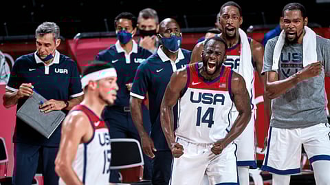 The USA men go for gold first, in a rematch against France. The USA women face Japan Saturday night.