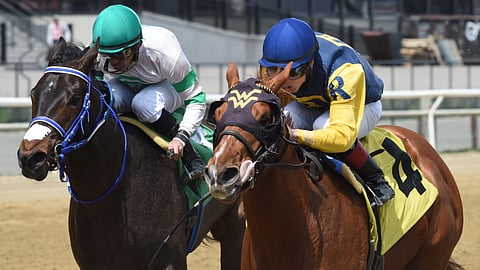 Maven, on the inside, racing back in 2019.