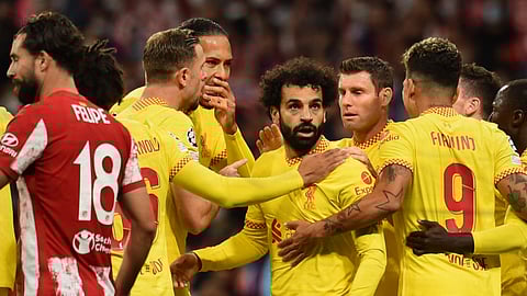 Liverpool had penty to celebrate with another Champions League win.