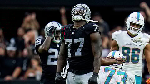 The Raiders are undefeated and will look for another win tonight against the Chargers.