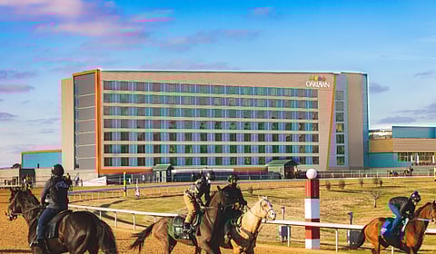 Frisday is Opening day at Oaklawn Park and you can watch the races from your hotel room.