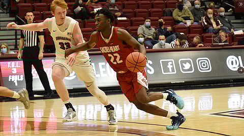 Probably won't get many chances to get a photo of Sacred Heart on to the site this season, so here you go.