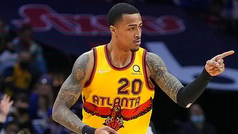 John Collins and Atlanta are pointing toward New York in a noon Christmas matchup. 
