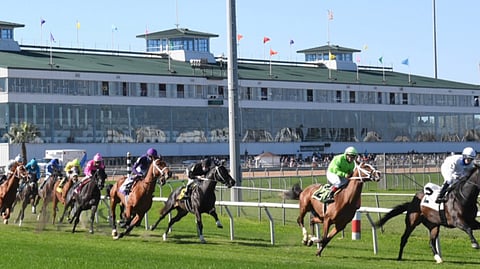 Racing at Sam Houston Race Park.
