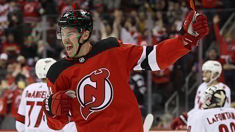 New Jersey's hockey team, the Devils. 