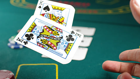 Playing video poker a pair of kings could win you some money.