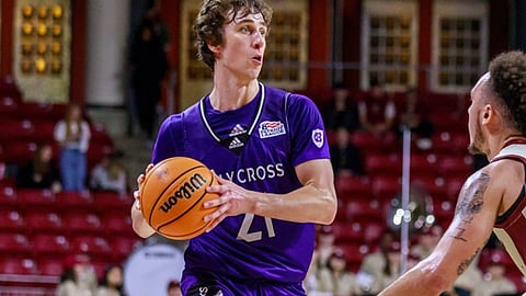 Holy Cross is on a three-game winning streak but that will likely end tonight at Colgate,