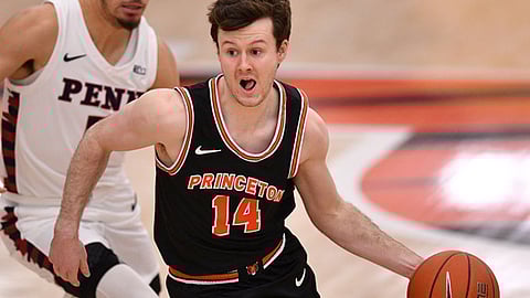 Senior Ethan Wright is having an All-Ivy season for the Tigers.