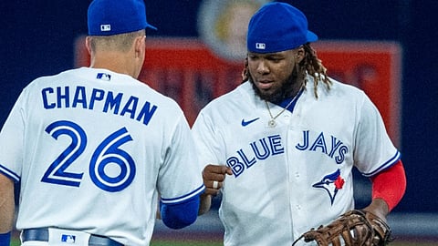 The Blue Jay corners, Matt and Vlad.