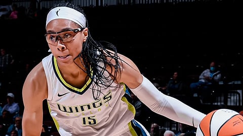 Allisha Gray of the Wings.