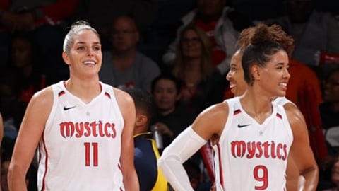 Thanks to Della Donne and Cloud, the Mystics are off to a 2-0 start.