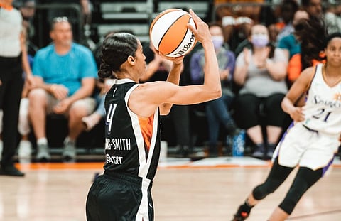 Skylar Diggins-Smith of the Phoenix Mercury.