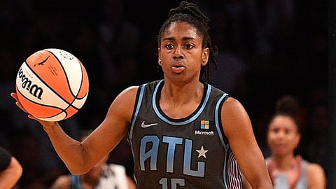 Tiffany Hayes of the Dream.